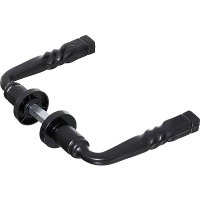 Ручка на розетке IBFM 435/T R ф/з черная