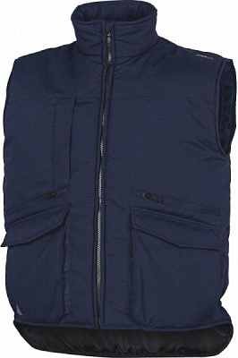 Жилет рабочий Delta Plus SIERRA2 р. XXXL SIER2BM3X темно-синий