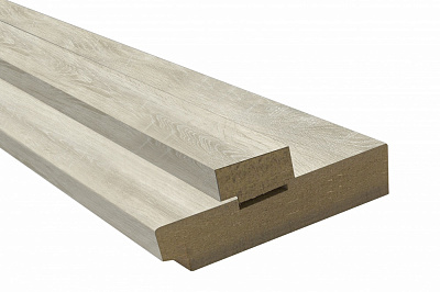 Дверная коробка ОМиС под добор 2070x80 мм дуб аспен