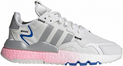Кроссовки Adidas NITE JOGGER W FY5748 р.UK 6 белый