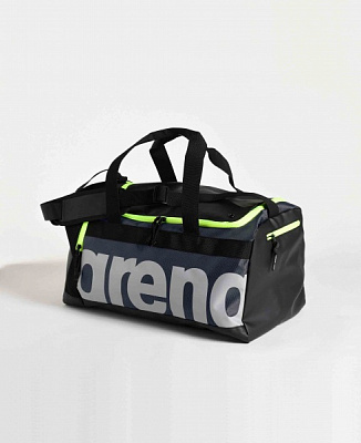 Спортивна сумка Arena SPIKY III DUFFLE 40 004930-103 40 л чорний із салатовим