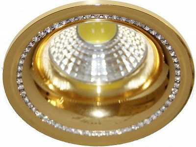 Светильник точечный Blitz MR16 50 Вт G5.3 золото BL3809GDCL 