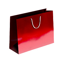 Пакет подарунковий 450x420x300 мм червоний ПБС