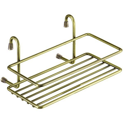 Полка на рейлинг Lemax малая 200х155х100 мм античная бронза