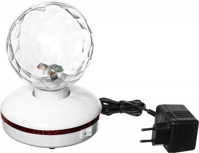 Проектор внутренняя встроенный светодиод (LED) 1 ламп Диско шар QL-200L