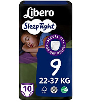 Підгузки-трусики Libero Sleep Tight 9 22-37 кг 10 шт.