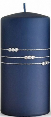 Свічка Намисто 70х120 синя Pako-If