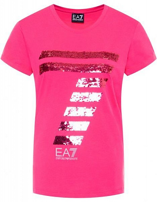 Футболка EA7 T-short 3HTT41-TJ12Z-1401 S рожевий