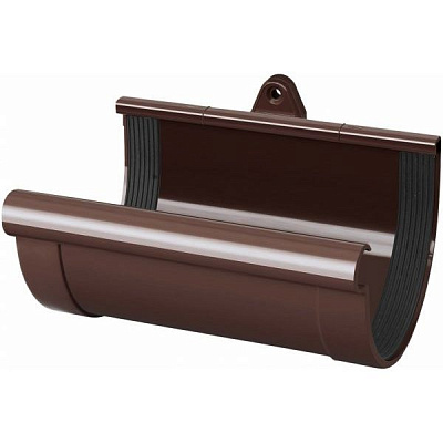 Муфта ринви RAINWAY d130 мм коричневий
