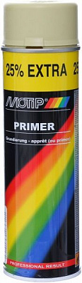 Грунт аэрозольный Primer Motip желтый 500 мл
