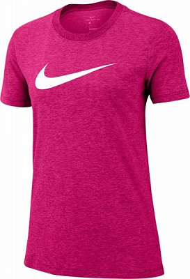 Футболка Nike W NK DRY TEE DFC CREW AQ3212-616 р.S розовый