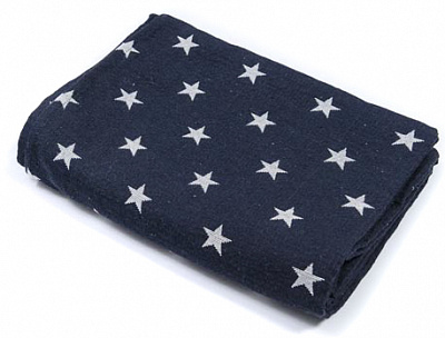 Покрывало Звезды 145x210 см Текстиль-Контакт синий 