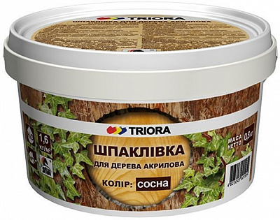 Шпаклівка для дерева Triora сосна 800 г