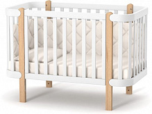 Ліжечко дитяче Veres ЛД5 Монако біло-буковий 05.3.1.1.15