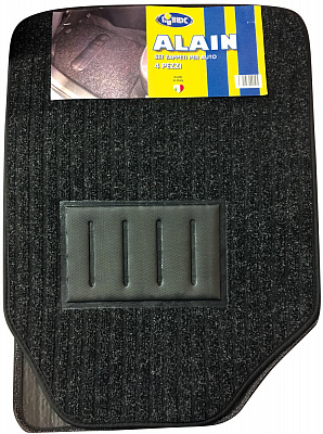 Килимки автомобільні LUBEX 4 TAPPETI ALAIN MOQ універсальні