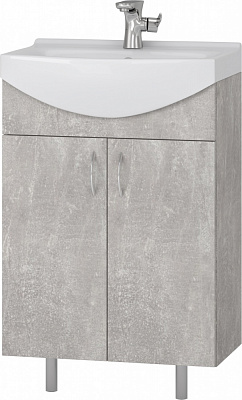 Тумба підлогова Грейд Артік 55 бетон під умивальник Cersania 55