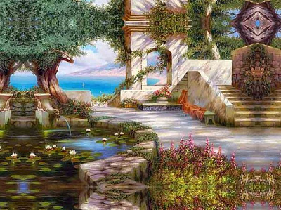 Репродукция RC-Southern landscape 1 80x107 см RozenfeldArt 