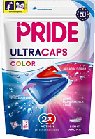 Капсули для машинного прання Pride Ultra Caps 2 в 1 Color 14 шт. 