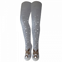 Колготки унисекс Легка хода махровые меланж 8230 р.112-120 серый 