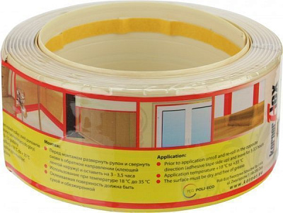 Полоса универсальная KornerFlex береза ориентальная 1x50x3000 мм