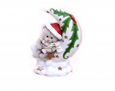 Фигурка Elsa Медвежонок на луне 17 см 