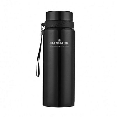 Термос Modern 750 мл черный MK-TRM8750BK Maxmark
