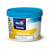 Краска фасадная силиконовая SPEKTRA Siliсonе мат белый 10л 