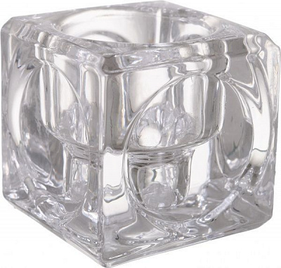 Подсвечник прозрачный 5,5 см