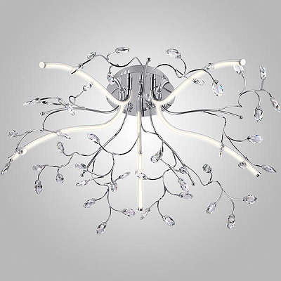 Люстра світлодіодна Strotskis Claudia 36 Вт хром 90036/5