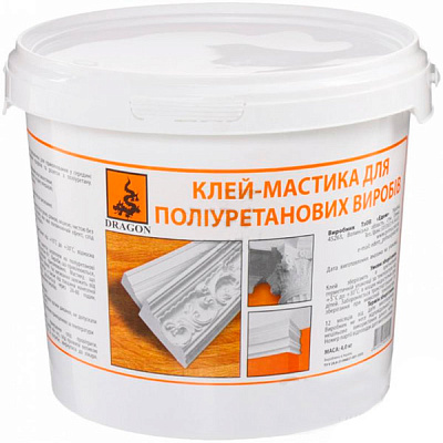 Клей-мастика Dragon для полиуретановых изделий 4кг 