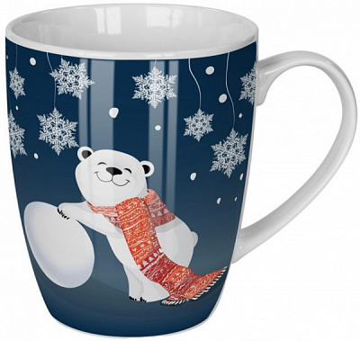 Чашка White Bear 360 мл 21-279-033 Keramia