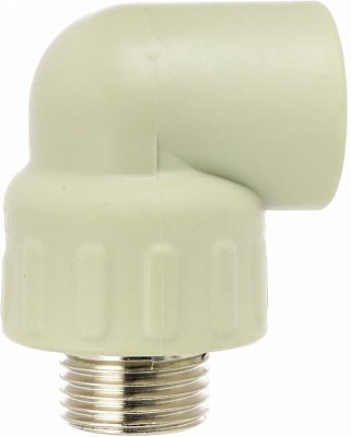 Колено с наружной резьбой ETS ППР d20x1/2”