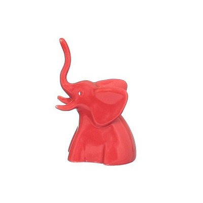 Подставка для украшений Слоник красный 