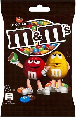 Драже M&M's шоколад 90 г (5900951247972) 