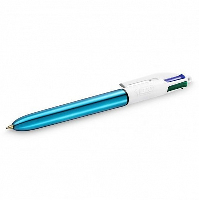 Ручка шариковая BIC 4 Colours Shine Blue 