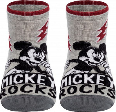 Носки детские Conte-Kids Disney Микки Маус 352 17С-127СПМ р.20 серый 