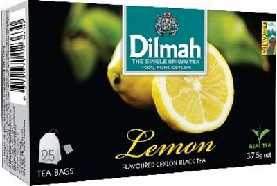 Чай фруктовый Dilmah Лимон 20 шт. 30 г 