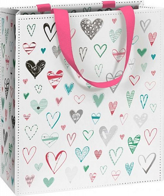 Пакет подарочный Fania rose 18х8х21 см STEWO