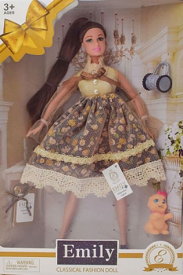 Кукла Shantou Emily QJ067B с аксессуарами