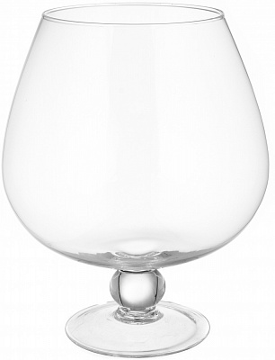 Ваза-бокал Wrzesniak Glassworks 29 см 19-190 прозрачная 19-190