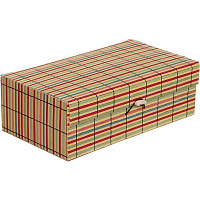 Скриня для прикрас Смуги бамбук 25x14.5 см