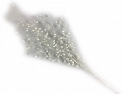 Декорація новорічна Гілка з перлинками 84 см EPI-RS1Z2273