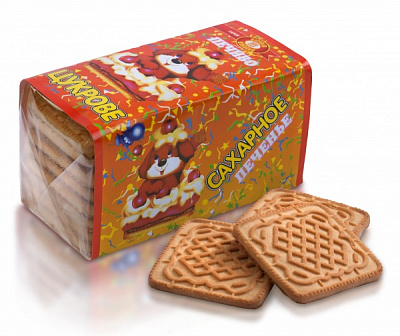 Печиво цукрове ХБФ Цукрове 180 г