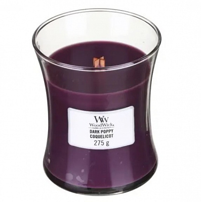 Свічка ароматична Woodwick Medium Dark Poppy 275 г