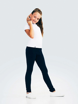 Брюки школьные Smil 115542 р.134 темно-синий 
