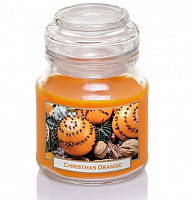 Свеча ароматическая Bartek Candles Рождественский апельсин 130 г 