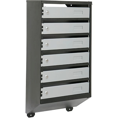 Почтовый ящик многосекционный на 6 квартир