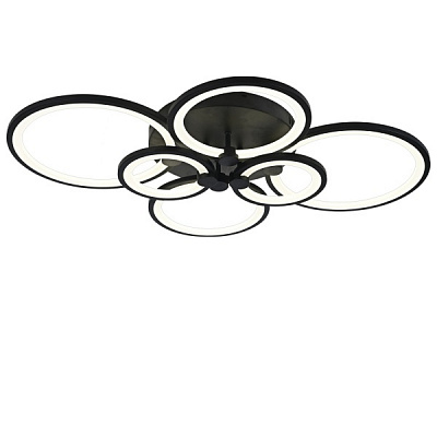 Люстра светодиодная Victoria Lighting 127 Вт черный Argo/PL6 black 