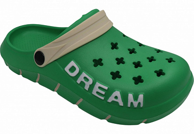 Сабо для мальчиков HW р.36/37 зеленый (XC-250)