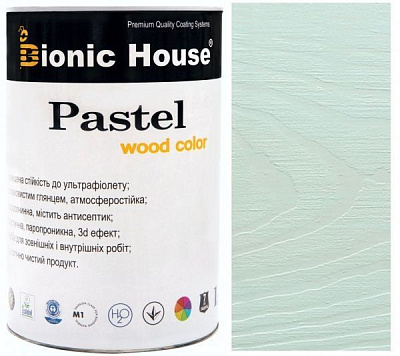 Краска Bionic House укрывная Pastel Wood Color Р215 мальдивы шелковистый глянец 0,8 л